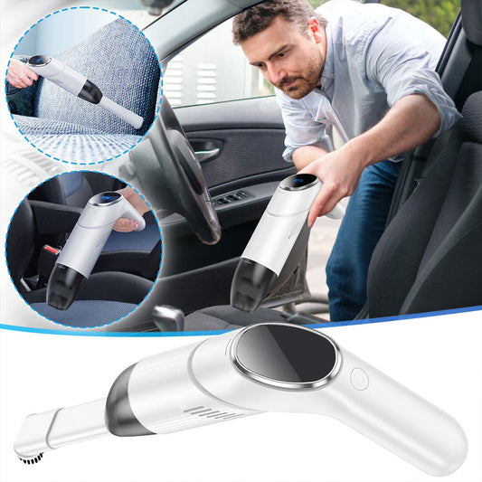 Aspirateur Pliable et Portable pour Voiture avec Éclairage LED – مكنسة كهربائية محمولة للسيارات تنزوت