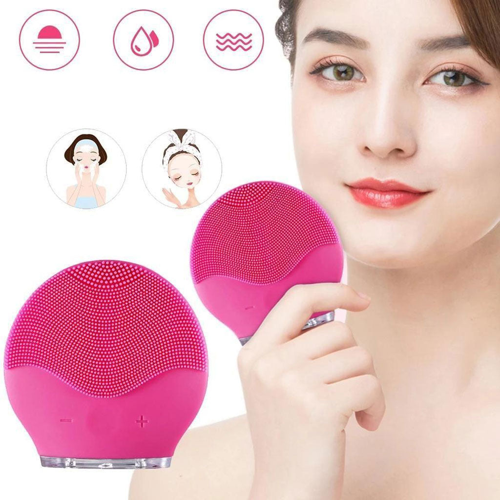 Brosse Nettoyante Visage Sonique Rechargeable | فرشاة تنظيف الوجه الصوتية القابلة لإعادة الشحن