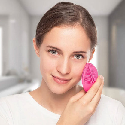 Brosse Nettoyante Visage Sonique Rechargeable | فرشاة تنظيف الوجه الصوتية القابلة لإعادة الشحن