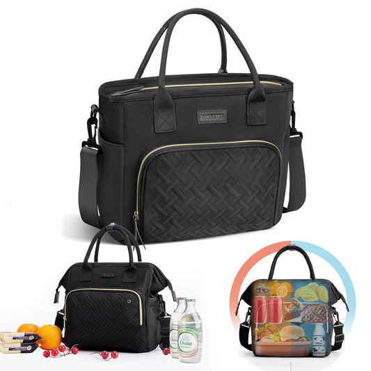 FRISCHE Sac à Lunch Isotherme pour femmes à grande capacité 18L – حقيبة طعام حافظة للحرارة والبرودة تنزوت