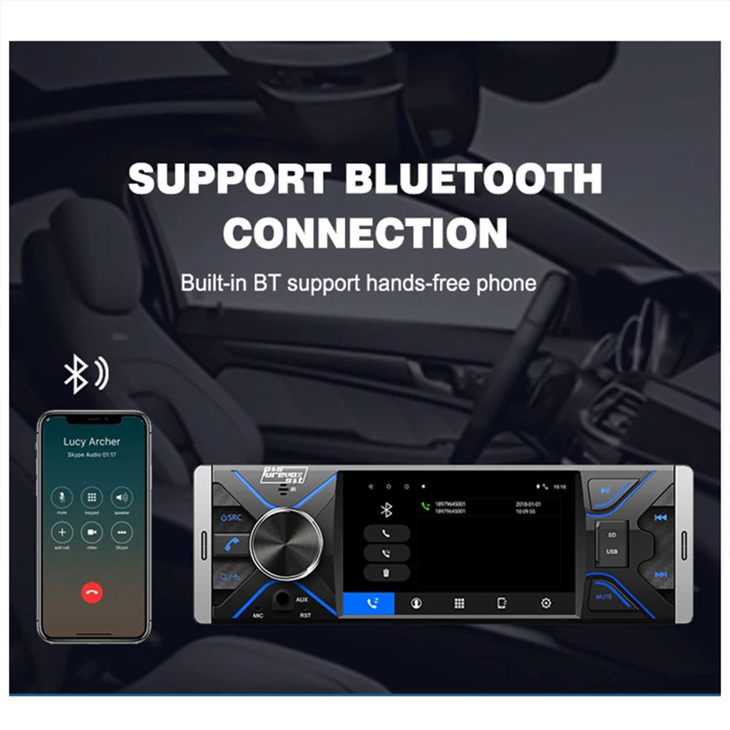 Poste Radio Multimedia Bluetooth USB/MicroSD/Aux G-9703 – جهاز راديو مع منفذ تشغيل الكاميرا