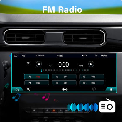Autoradio 2-DIN avec écran tactile, USB-C, Bluetooth, Wi-Fi, CarPlay et Android Auto – جهاز راديو سيارة
