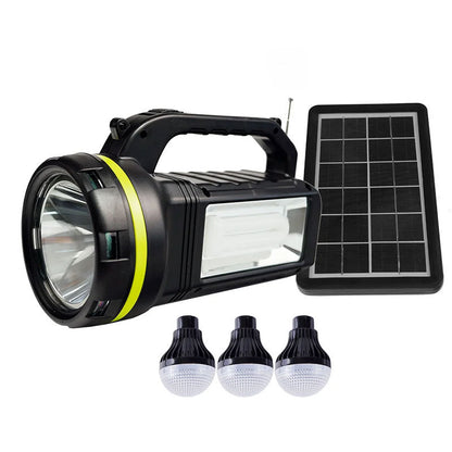Système d’Éclairage Solaire avec Haut Parleur Bluetooth GDLITE GD-2000A – طقم إنارة بالطاقة الشمسية مع مكبر صوت بلوتوث