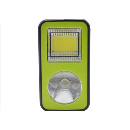 Kit Panneau Solaire portable avec Torche LED Rechargeable et 3 Lampes – طقم مصباح يعمل بالطاقة الشمسية