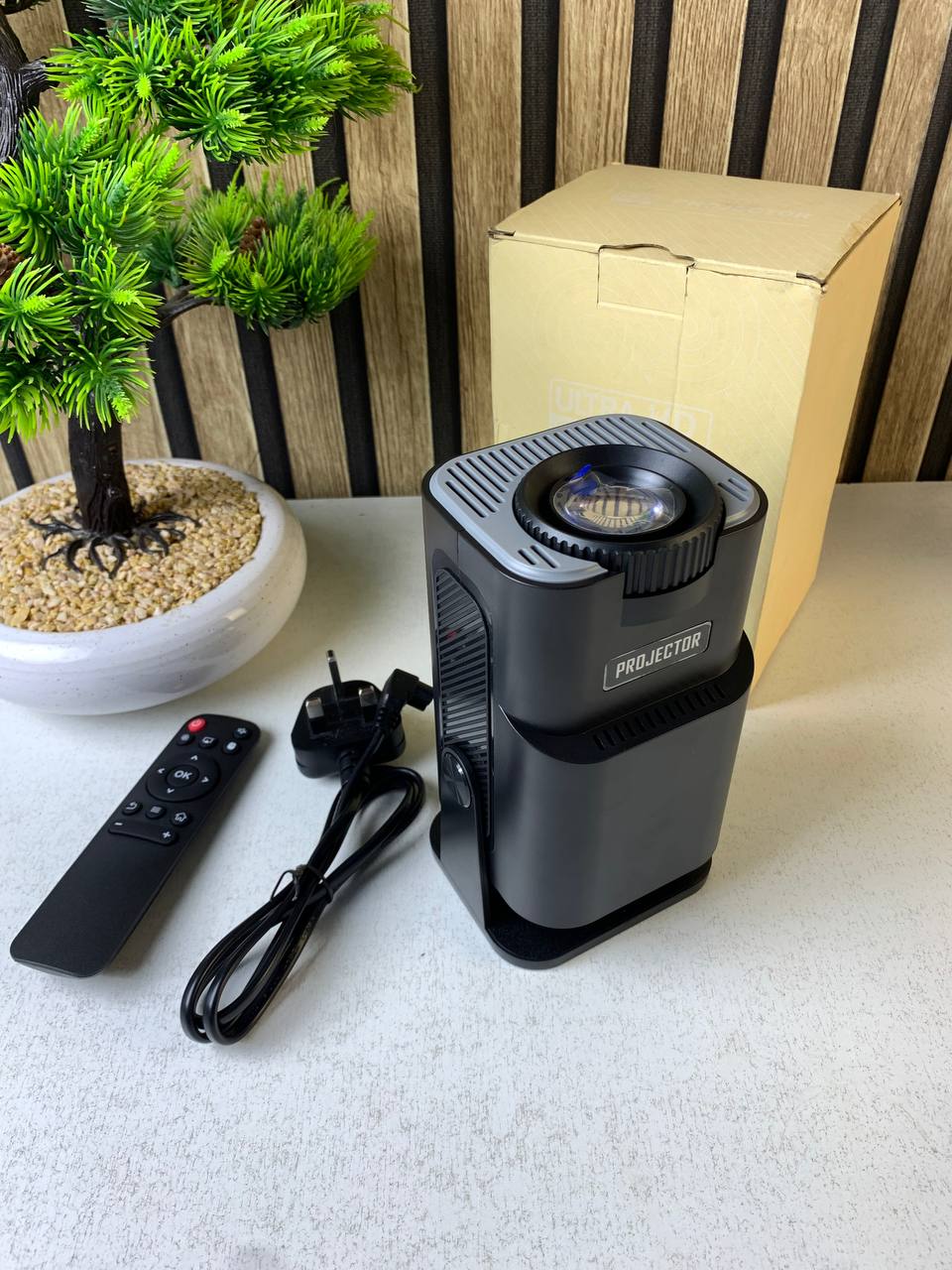 Projecteur portable Full HD HY320 Android 11 WiFi6 et Bluetooth 5.0 - جهاز عرض ذكي