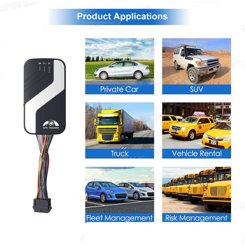 GPS Tracker GPS403B Dispositif de suivi Pour Véhicule avec Télécommande- جهاز تتبع المركبات