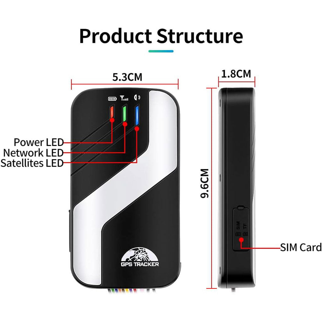 GPS Tracker GPS403B Dispositif de suivi Pour Véhicule avec Télécommande- جهاز تتبع المركبات