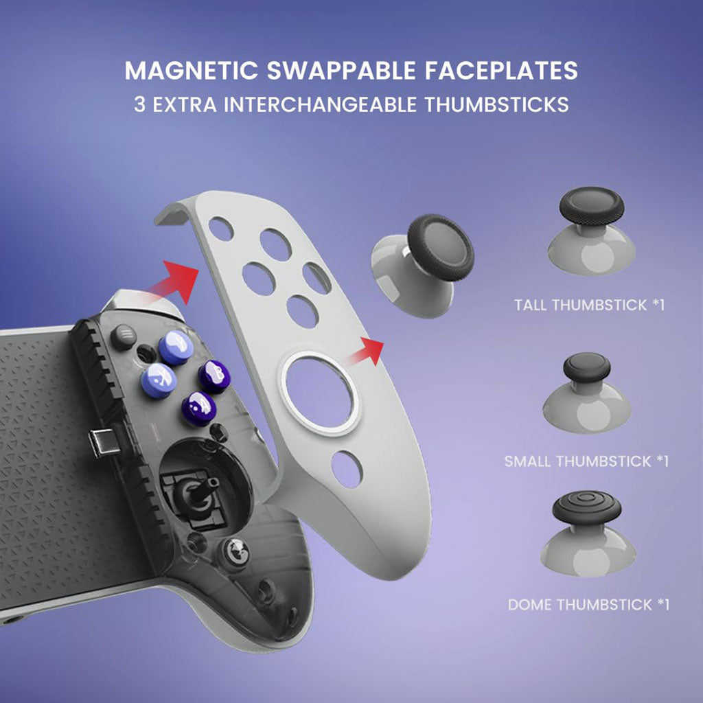Manette de jeu mobile GameSir G8 Galileo Type-C pour Android et iPhone 15 1 Mois Game Pass Ultimate