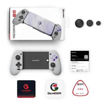 Manette de jeu mobile GameSir G8 Galileo Type-C pour Android et iPhone 15 1 Mois Game Pass Ultimate