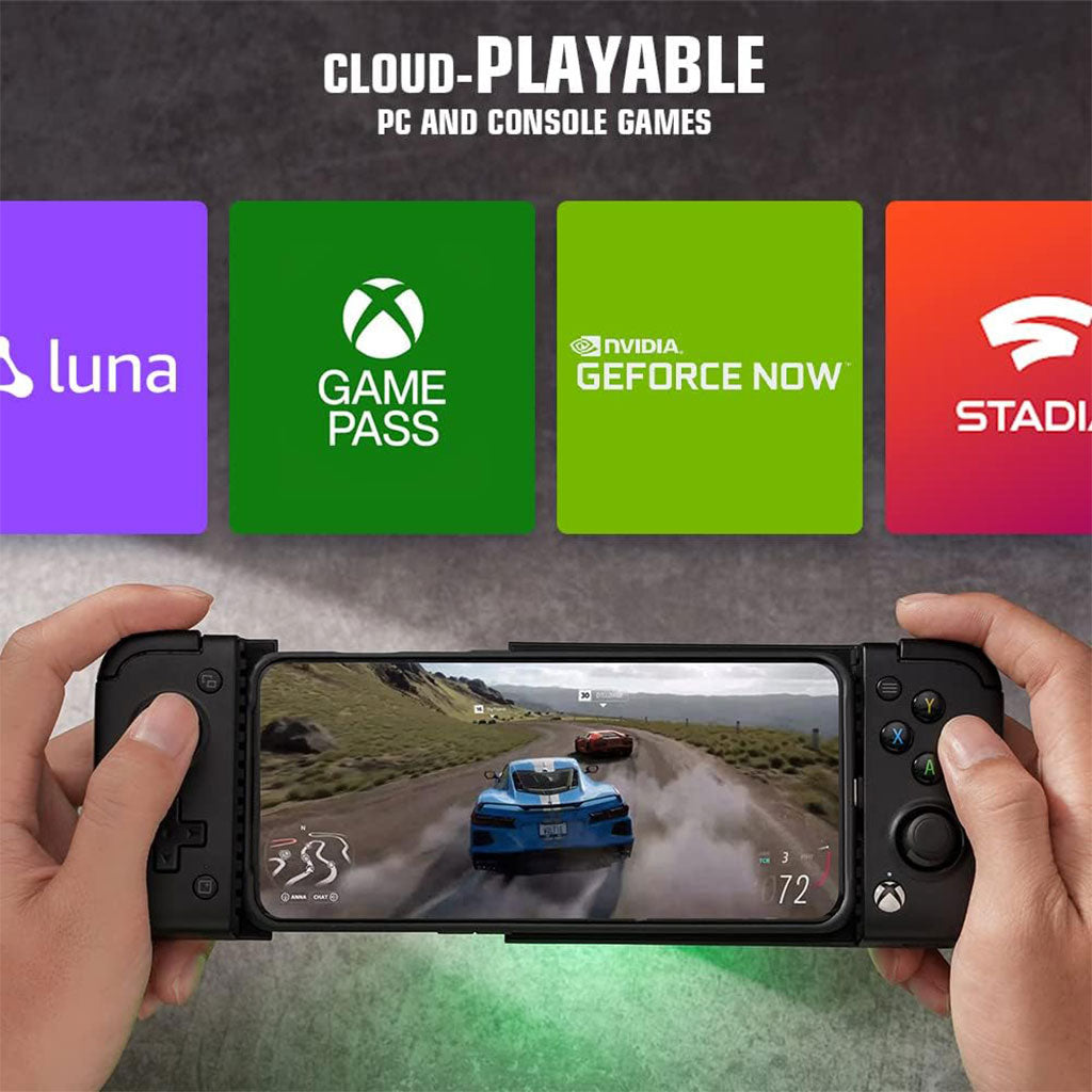 Manette de jeu mobile GameSir X2 Pro pour Android Type-C et iPhone 15 1 Mois Game Pass Ultimate