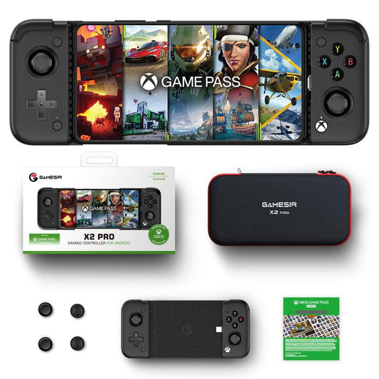Manette de jeu mobile GameSir X2 Pro pour Android Type-C et iPhone 15 1 Mois Game Pass Ultimate تنزوت