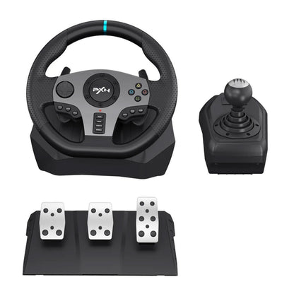 PXN Racing Wheel Steering Wheel V9 270°/ 900°with Shifter and Pedals for PS4,PC,PS3,Xbox Series X|S, Xbox One