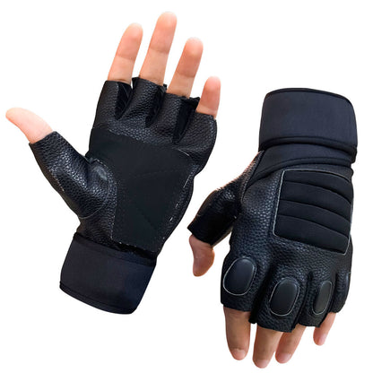 Gants Tactiques Demi Doigts Antidérapant pour Moto V3