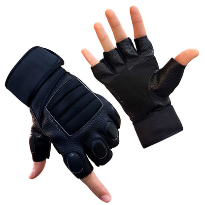 Gants Tactiques Demi Doigts Antidérapant pour Moto V3