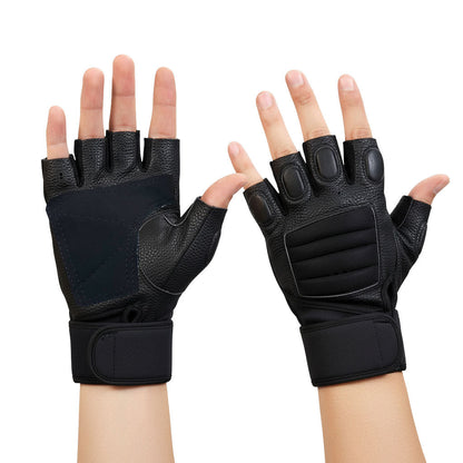 Gants Tactiques Demi Doigts Antidérapant pour Moto V3 - تنزوت