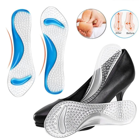 Semelle de massage en Gel pour correction des Pieds Plats – فرشة حذاء من السيليكون تنزوت