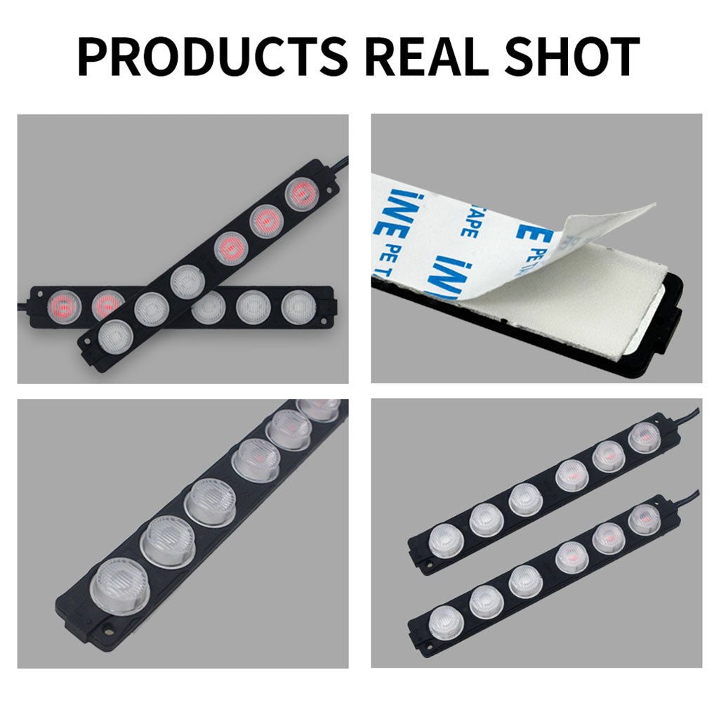 Feux stroboscopiques LED 12-24V 2 Couleur pour Véhicules 1Pcs – مصابيح إشارية ملونة