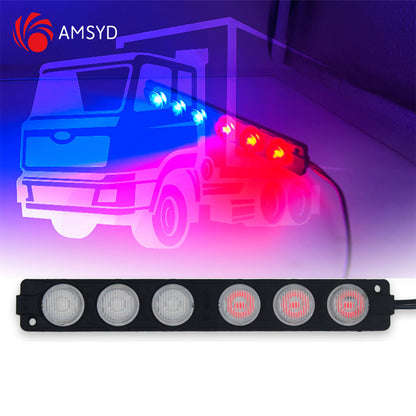 Feux stroboscopiques LED 12-24V 2 Couleur pour Véhicules 1Pcs – مصابيح إشارية ملونة