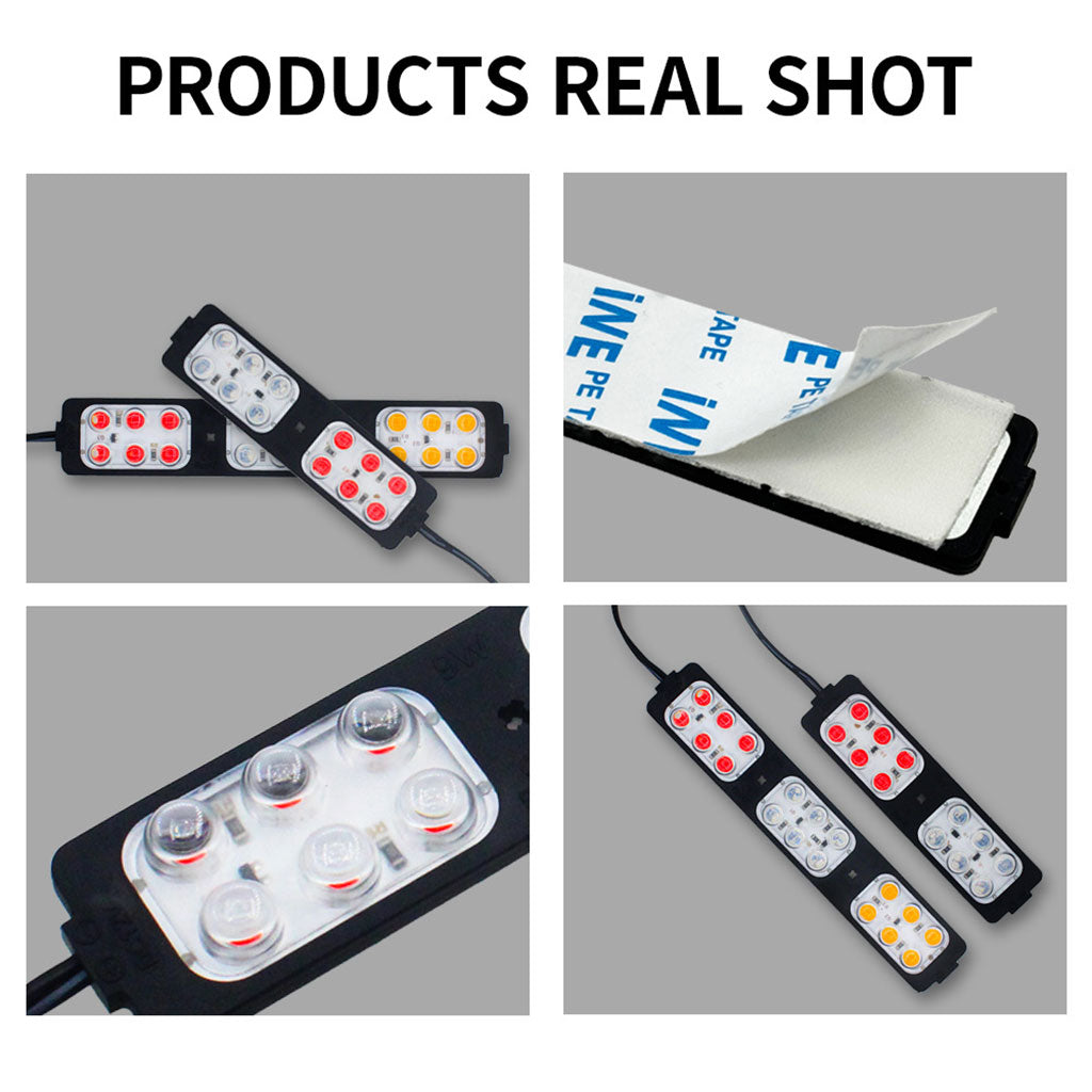 Feux stroboscopiques LED 12-24V 3 Couleur pour Véhicules 1Pcs – مصابيح إشارية ملونة