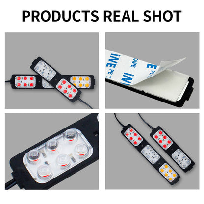 Feux stroboscopiques LED 12-24V 3 Couleur pour Véhicules 1Pcs – مصابيح إشارية ملونة