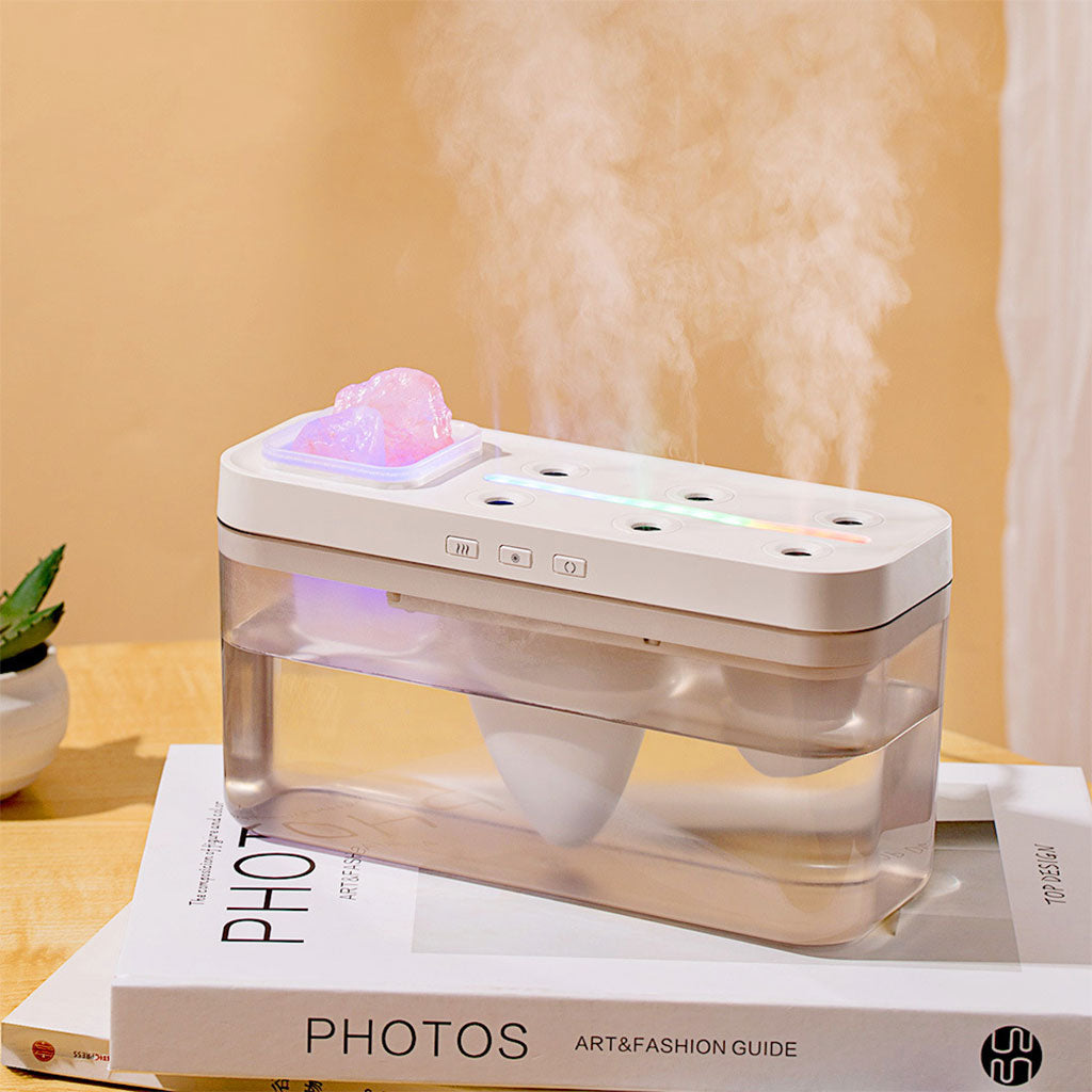 Glacier Color Humidifier 700ML Fraîcheur et élégance pour votre intérieur