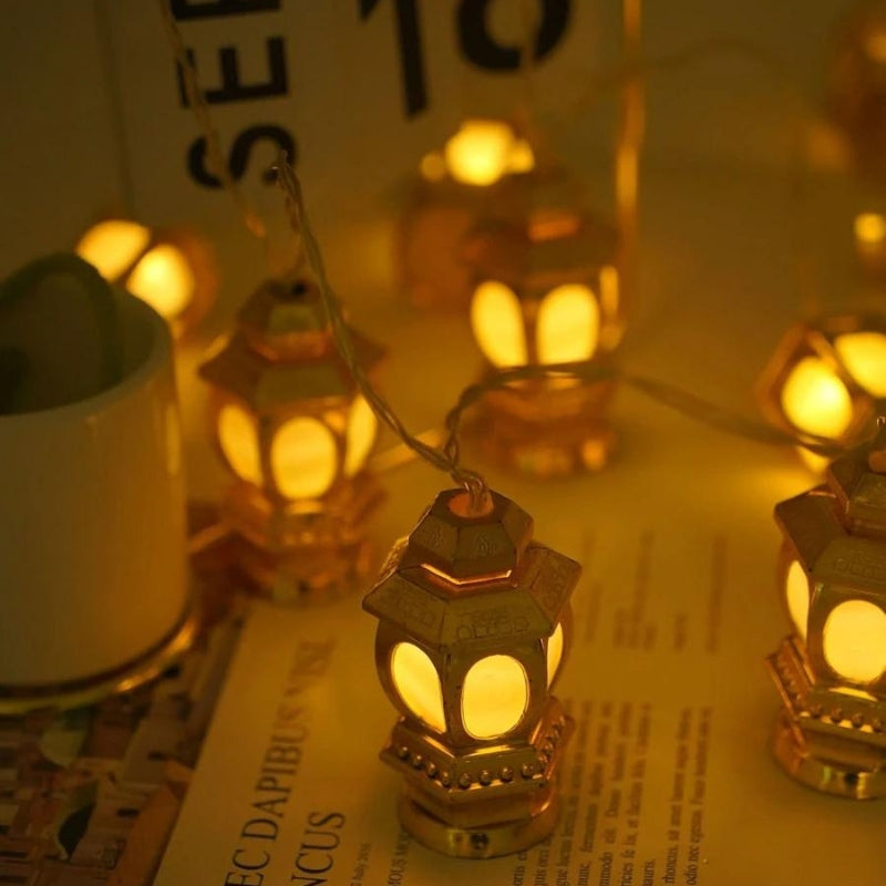 Guirlande lumineuse ampoules en forme de tour 10 pièces تنزوت