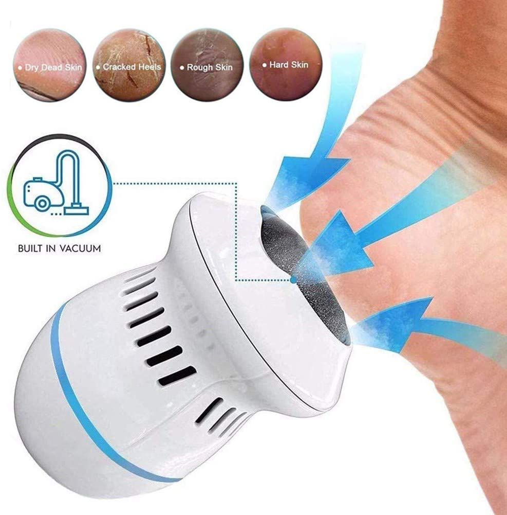 Râpe à Pied et Mains anti-Callosités avec Aspirateur Intégré تنزوت