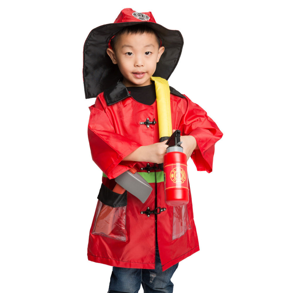 Kit de Costume Cosplay de Pompier pour Enfants