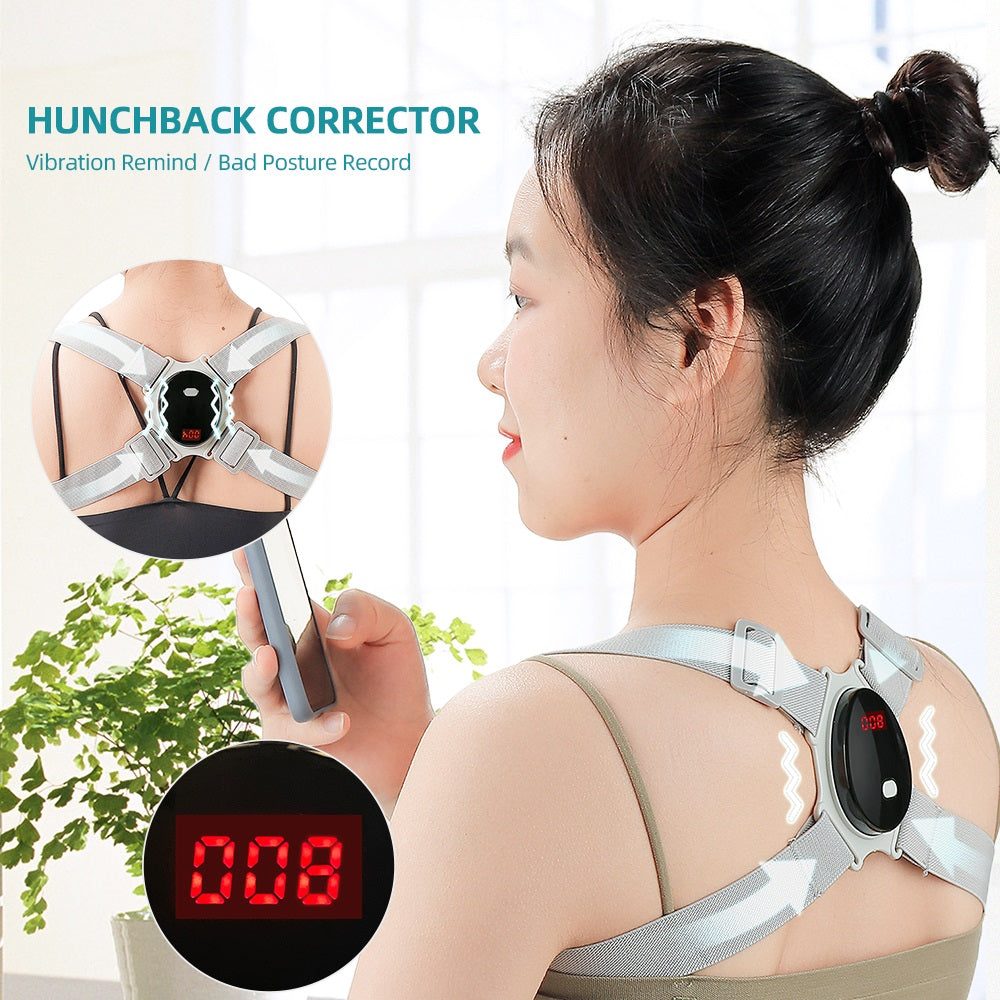 Correcteur de Posture Intelligent réglable vibrante
