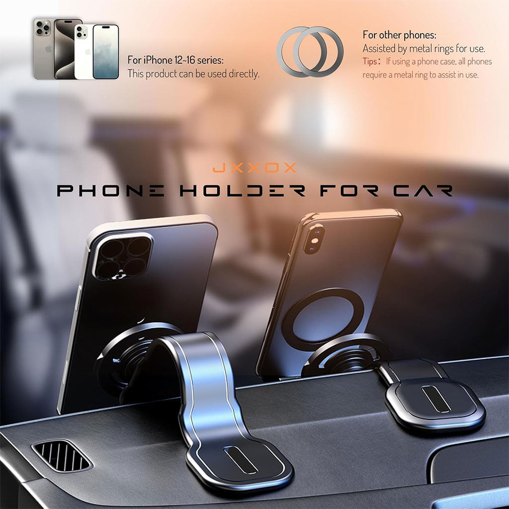 Support de Téléphone avec Bras Pliable Ultra Magnétique pour Voiture – حامل هواتف مغناطيسي