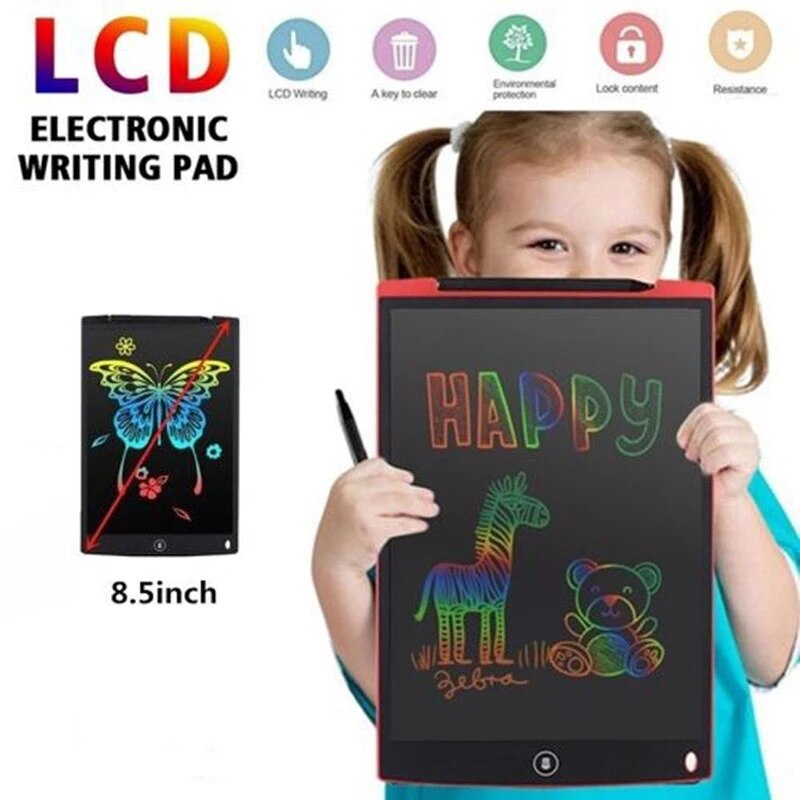 Sac à Dos orthopédique d’école primaire et Tablet LCD pour Enfants Cadeau - Bleu