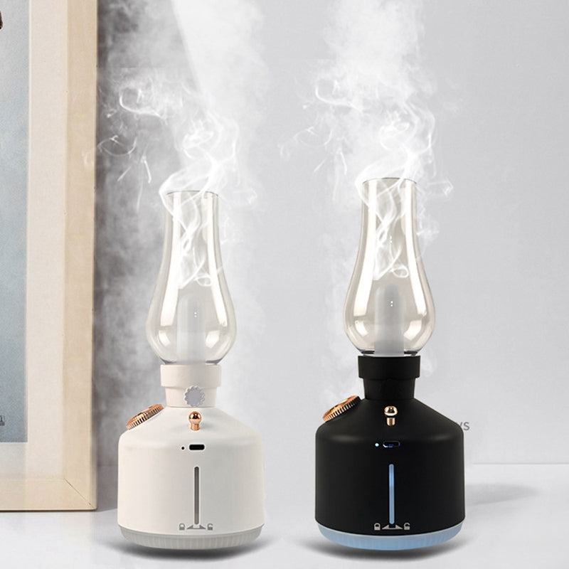 lampe rétro Et Humidificateur d'air à sans fil rechargeable