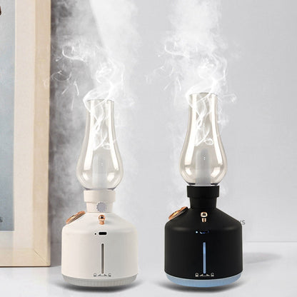 lampe rétro Et Humidificateur d'air à sans fil rechargeable