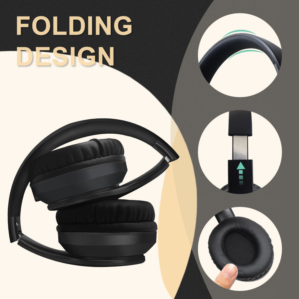 Casque bluetooth sans fil, microphone intégré stéréo DUNTH DU-B116