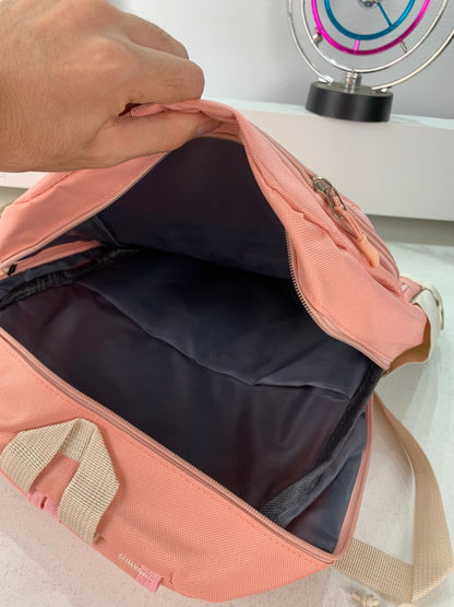 Ensemble de sacs d’école Kawai pour adolescents 5Pcs YISIYUAN Rose – محفظة 5 قطع كاواي وردي