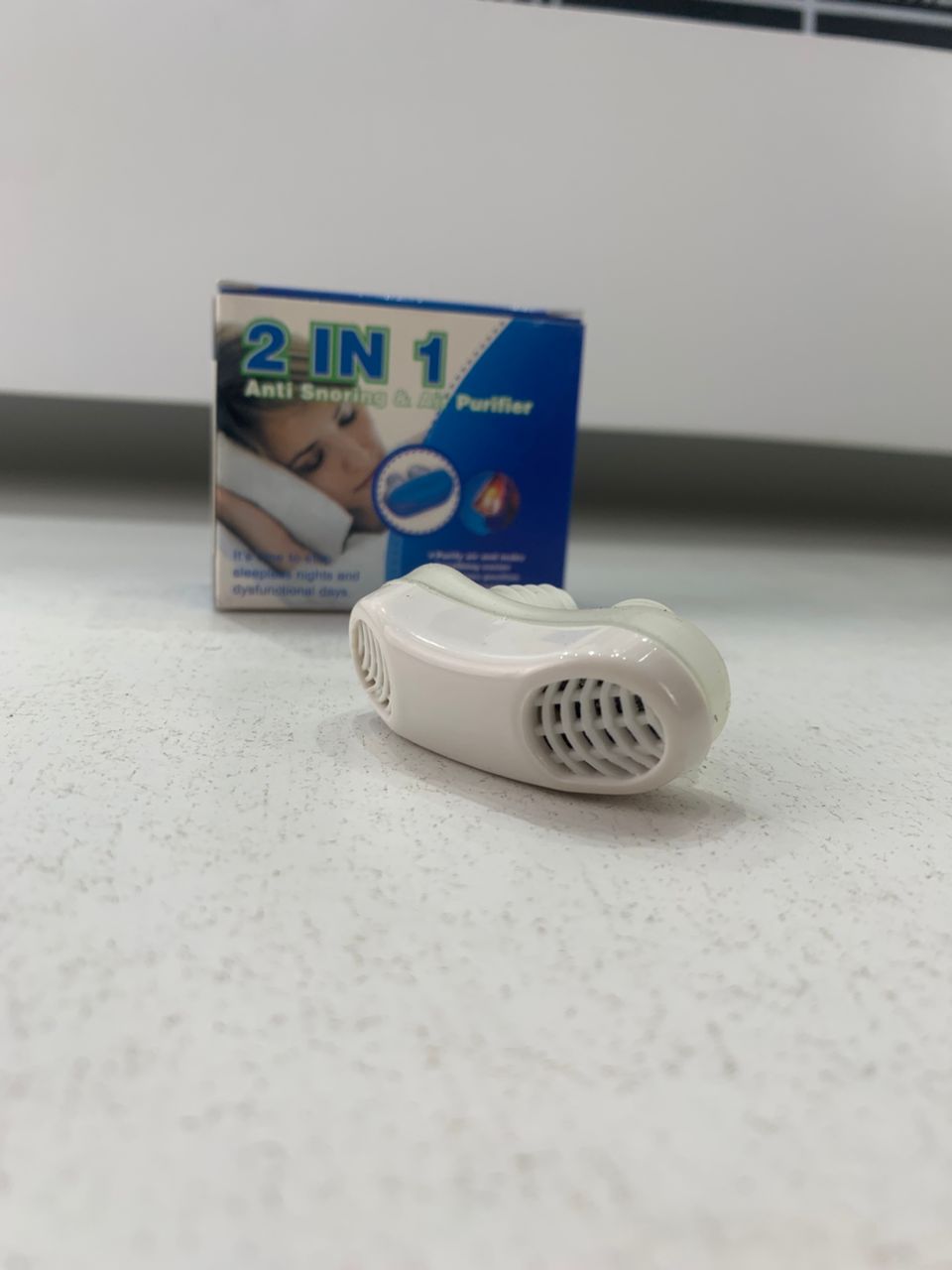 Dispositif anti-ronflement pour un sommeil réparateur – أداة مضادة للشخير