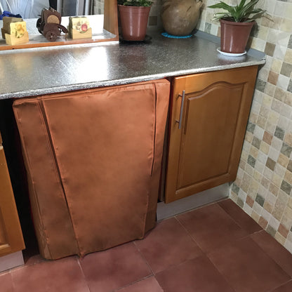 Housse Machine à Laver avec Fermeture Eclair 84×60×60cm