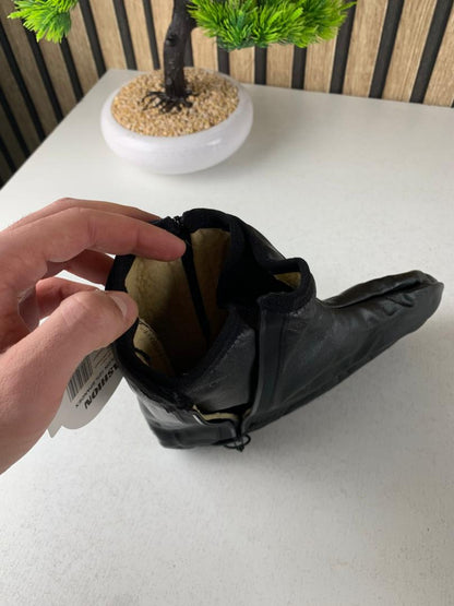 Paire de Chaussettes Chaudes d’hiver unisexes en cuir zippées