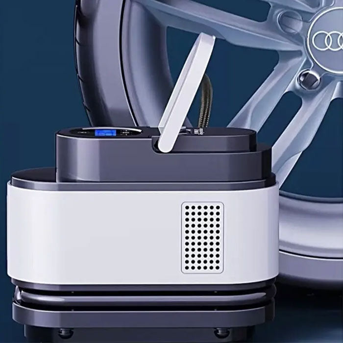 Compresseur d’Air Portable 12V 150 PSI Câble 2,8 m avec Éclairage LED – جهاز نفخ العجلات للسيارة