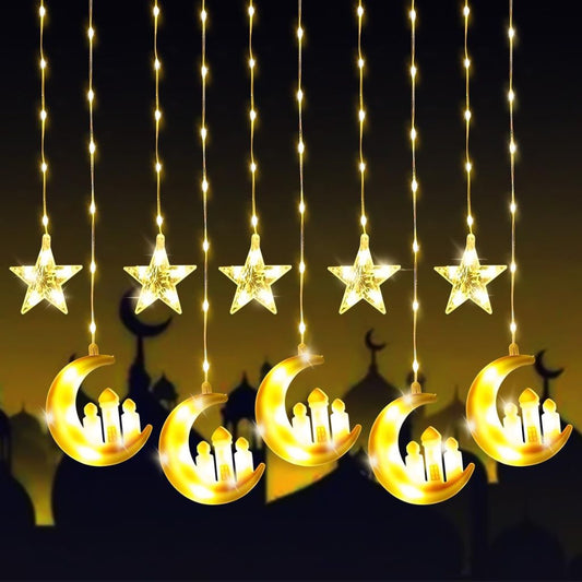Lampe Décorative Ramadan &amp; Eid 3m 10pcs – مصابيح رمضان والعيد تنزوت