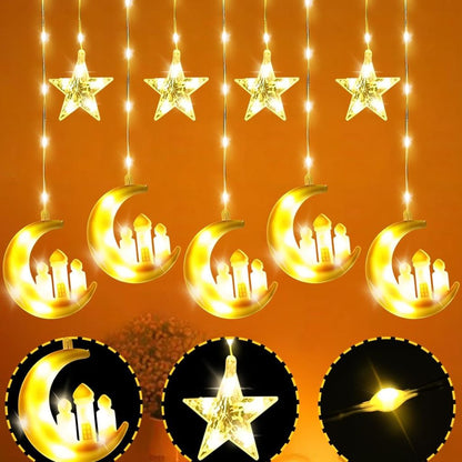 Lampe Décorative Ramadan &amp; Eid 3m 10pcs – مصابيح رمضان والعيد