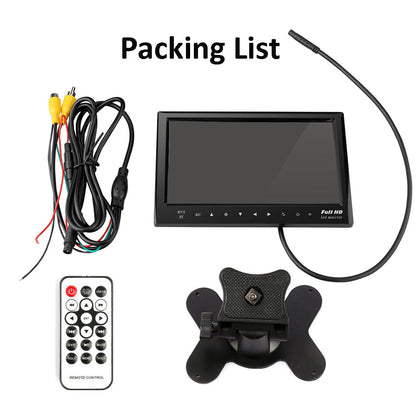 DVD 7 Inch TFT LCD Car Dashboard Touchscreen Monitor