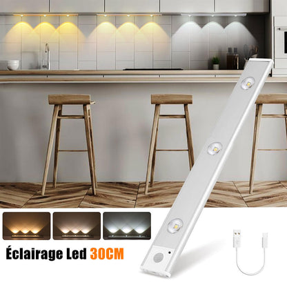 Lampe LED Rechargeable avec Détecteur De Mouvement Intérieur 3 Modes – مصباح مناطق ضيقة بعدة أوضاع تنزوت