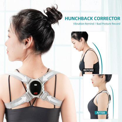 Correcteur de Posture Intelligent réglable vibrante