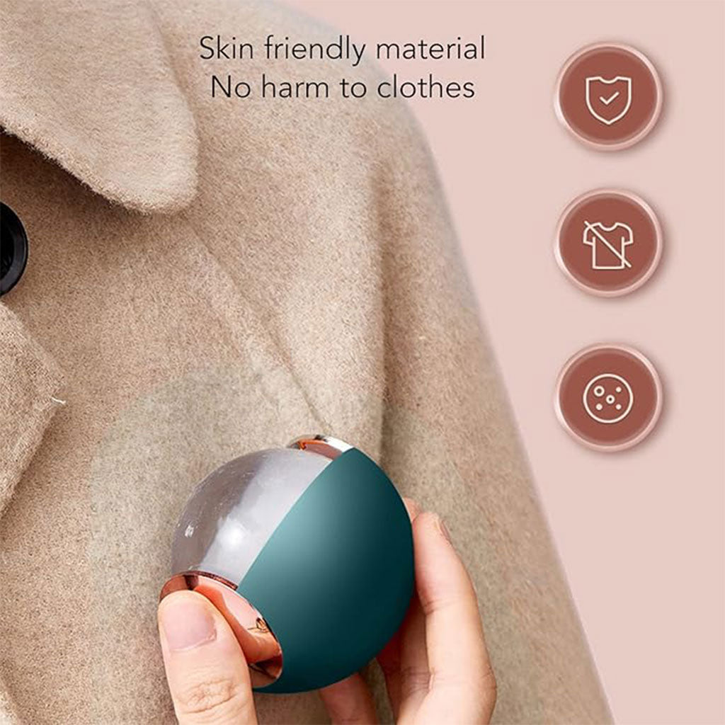 Boule Anti Peluche Adhesif en Gel Portable multifonctionnelle pour Vêtements,Canapé,Voiture et animaux