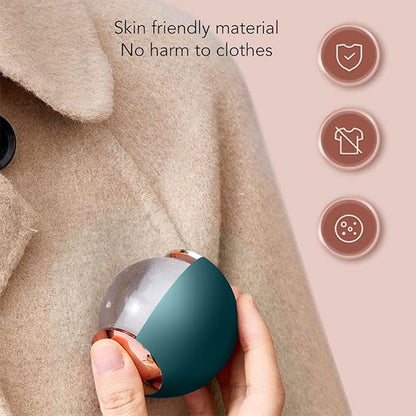 Boule Anti Peluche Adhesif en Gel Portable multifonctionnelle pour Vêtements,Canapé,Voiture et animaux