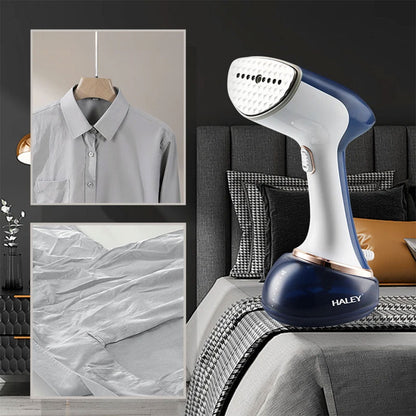 Défroisseur vapeur HALEY HY-326 1600 W chauffe rapide en 20 secondes portable et à main – مكواة ملابس محمولة