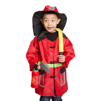 Kit de Costume Cosplay de Pompier pour Enfants