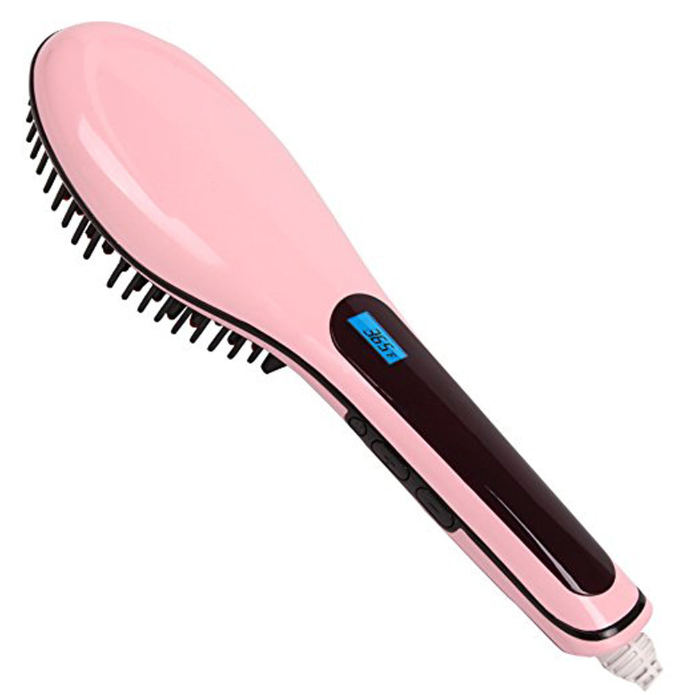Braun Brosse à cheveux en céramique avec écran LCD chauffage numérique