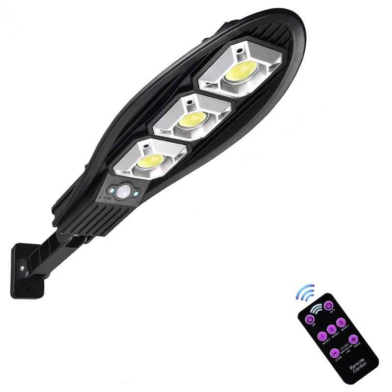 Lampe solaire LED 2000 Watts avec détecteur de mouvement PIR imperméable